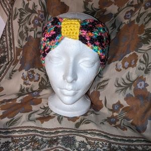 Crochet Coral Head/Ear Twist Warmer Handmade Size Small.